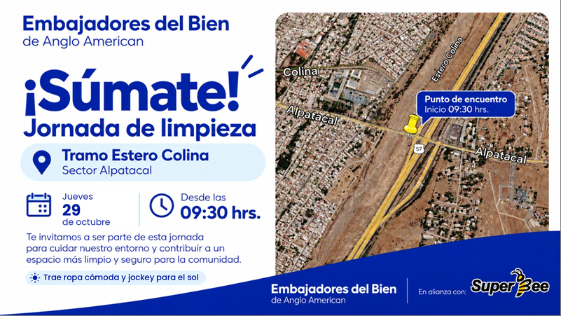 Jornada de Limpieza Tramo Estero Colina